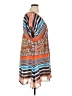 One World Print Orange Casual Dress Size XL - photo 4