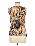 Frank Lyman Design Tan Sleeveless Blouse Size 6 - photo 2