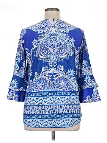 New Directions 3/4 Sleeve Blouse (view 2)