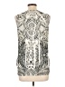 One World Silver Sleeveless Blouse Size L - photo 2