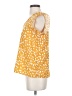 Shein Yellow Short Sleeve Blouse Size 4 - photo 5