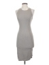 James Perse Solid Gray Cocktail Dress Size XS (0) - photo 1