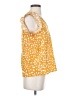 Shein Yellow Short Sleeve Blouse Size 4 - photo 4