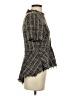 Do & Be 100% Polyester Tweed Brown Short Sleeve Blouse Size S - photo 4
