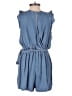 Old Navy 100% Lyocell Solid Blue Romper Size XS - photo 2