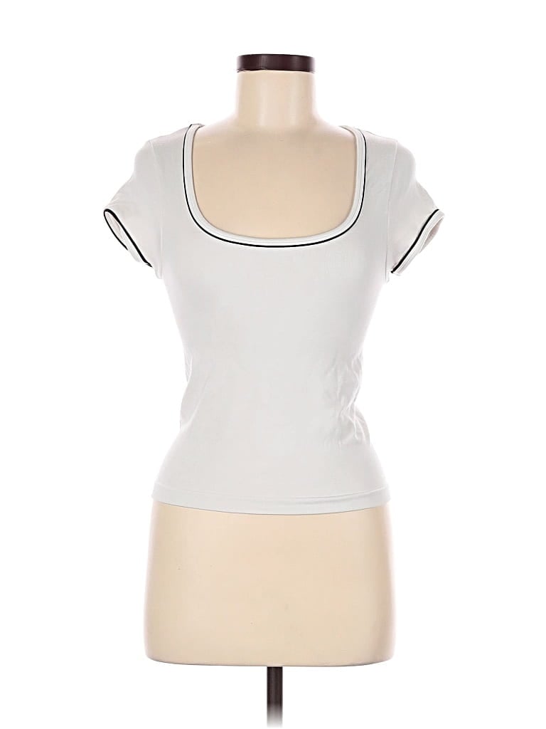 Pre-owned Happily Grey Short Sleeve T-shirt In Silver