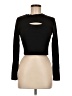 Lily Rose Black Long Sleeve Top Size M - photo 1