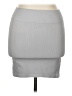 Unbranded Solid Gray Casual Skirt Size XL - photo 1