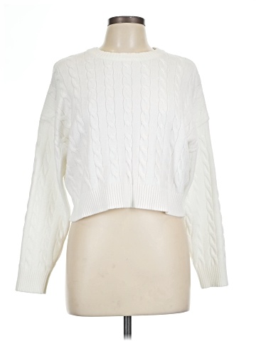 Faded Rose Pullover Sweater (view 1)