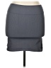 Unbranded Solid Gray Casual Skirt Size XL - photo 1