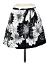 Wrapper Floral Black Casual Skirt Size 7 - photo 1