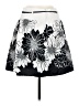 Wrapper Floral Black Casual Skirt Size 7 - photo 2