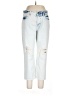 a.n.a. A New Approach Graphic Blue Jeans Size 10 - photo 1