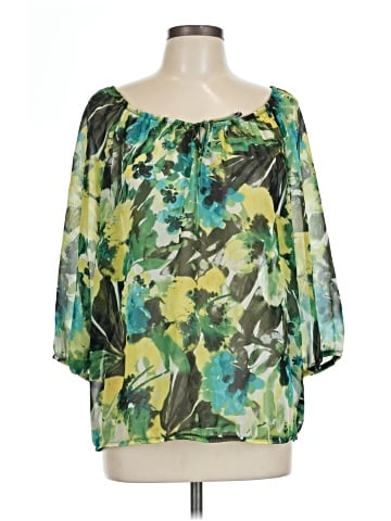 AGB 3/4 Sleeve Blouse (view 1)