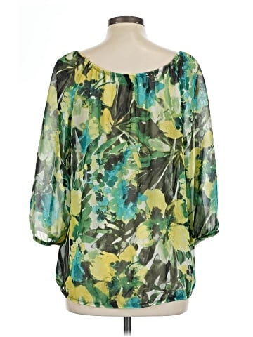 AGB 3/4 Sleeve Blouse (view 2)