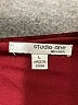 Studio One Burgundy Casual Dress Size L - photo 7