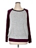 Buffalo by David Bitton Color Block Burgundy Sweatshirt Size XL - photo 1