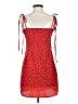 Shein 100% Polyester Hearts Red Cocktail Dress Size M - photo 2