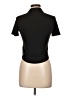 Shein Black Short Sleeve Polo Size 12 - photo 2