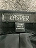 Kasper Solid Black Casual Skirt Size 20 - photo 4