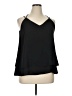 Vision U.S.A. Black Sleeveless Blouse Size XL (estimated) - photo 1