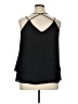 Vision U.S.A. Black Sleeveless Blouse Size XL (estimated) - photo 2