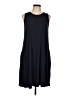 Walmart Solid Black Casual Dress Size L - photo 1