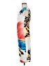Bali Graphic White Cocktail Dress Size 8 - photo 5