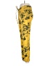 Vibrant M.I.U Print Yellow Cargo Pants Size M - photo 5