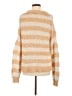Madewell Stripes Orange Pullover Sweater Size M - photo 2