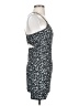 Love Tree Silver Cocktail Dress Size S - photo 4