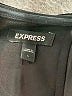 Express Solid Black Cocktail Dress Size L - photo 7