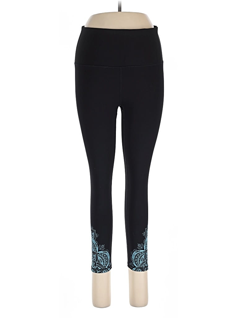 Pre-owned Gaiam Active Pants In Black
