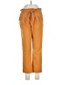 SOHO Apparel Ltd Solid Brown Casual Pants Size M - photo 1