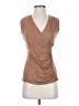 Talbots Tan Sleeveless Blouse Size XS - photo 1