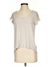 Express 100% Rayon Ivory Short Sleeve Top Size XS - photo 1
