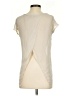 Express 100% Rayon Ivory Short Sleeve Top Size XS - photo 2