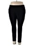Susan Graver Solid Black Active Pants Size 2X (petite) - photo 1