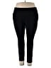 Susan Graver Solid Black Active Pants Size 2X (petite) - photo 1