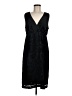 Eddie Bauer Paisley Black Cocktail Dress Size 8 - photo 1