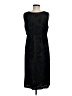 Eddie Bauer Paisley Black Cocktail Dress Size 8 - photo 2