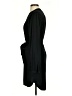 A New Day 100% Polyester Solid Black Casual Dress Size S - photo 5