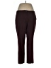 W by Worth Solid Burgundy Active Pants Size 8 - photo 1