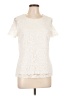 Calvin Klein Ivory Short Sleeve Top Size L (estimated) - photo 1