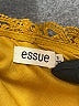 Essue Yellow 3/4 Sleeve Blouse Size S - photo 7