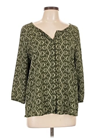 Skies Are Blue 3/4 Sleeve Blouse (view 1)