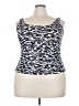 Alex Evenings 100% Polyester Blue Sleeveless Top Size XL - photo 1