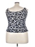 Alex Evenings 100% Polyester Blue Sleeveless Top Size XL - photo 2