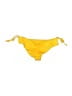 Unbranded Solid Yellow Swimsuit Bottoms Size S - photo 2