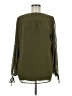 The Limited 100% Polyester Green Long Sleeve Blouse Size M - photo 1